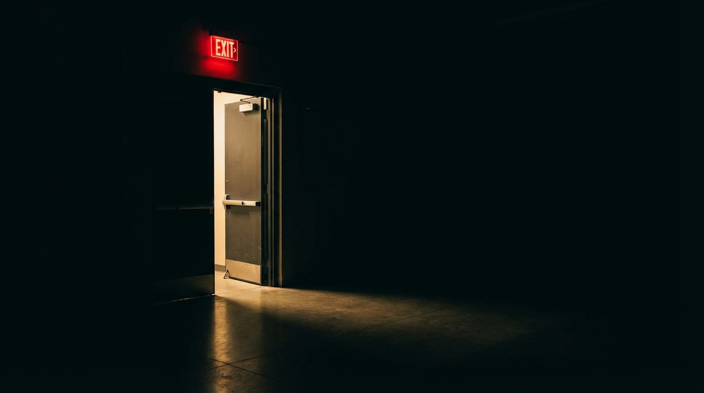 Can't Face Death Thoughts Alone? Build Your Exit Door First